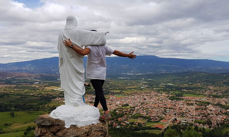 Villa de Leyva - camino a la hondura